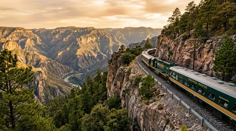 Imagen principal de Barrancas del Cobre y Tren Chepe: Guía Completa de Viaje en la Sierra Tarahumara