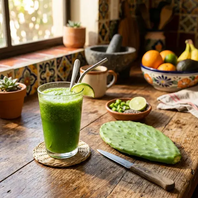 Imagen principal de Beneficios del nopal en ayunas Para qué sirve y cómo prepararlo en 2026