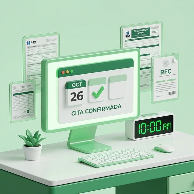 Imagen representativa de Cómo Sacar Cita en el SAT para Tramitar RFC en 2026