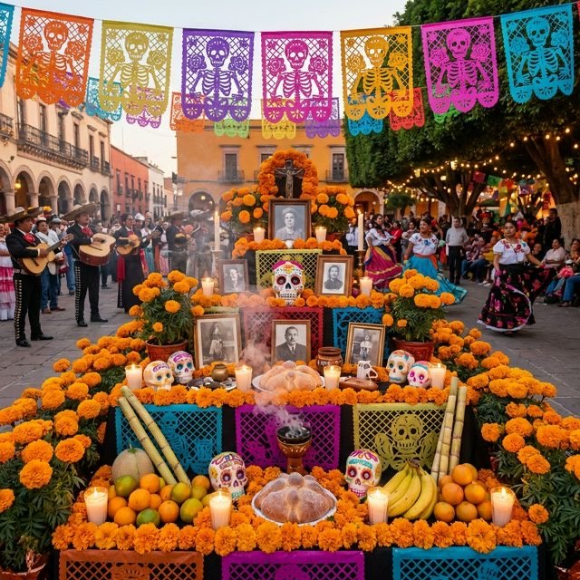 Imagen representativa de "Día de Muertos en México: Significado, Tradiciones y Cómo Poner una Ofrenda (2026)"