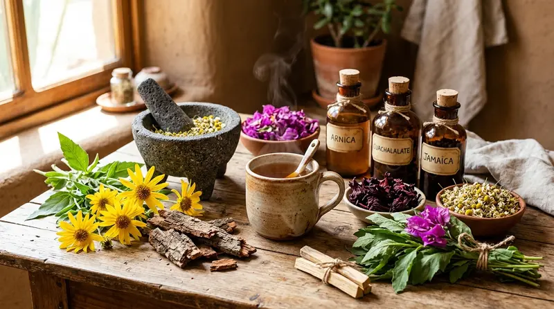 Imagen principal de Herbolaria Mexicana: 8 Plantas Medicinales Tradicionales y su Respaldo Científico